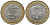 Великобритания 2 фунта 1998 Елизавета II (1952-2022) KM 994, Spink 4570 (K9) (K9) биметалл 3999-1033