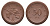 Саксония 50 пфеннигов 1921 Men05 22281.9, Men18 27868.9, Scheuch 34a фарфор 1094-6-75