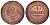 Россия 1 копейка 1903 СПБ, Николай II (1894-1917), Биткин 250, KM 9.2 медь 51-2246