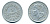 Франция 5 франков 1949 тип Лаврийе KM 888b.1, LE FRANC 339.17 алюминий 25-645