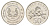 Сингапур 50 центов 2009 KM 102 медно-никель UNC 4523-1025