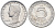 Венгрия 5 филлеров 1963 ВР, из ролла KM 549 алюминий UNC M18-09