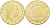 Италия 200 лир 1984 R, шестерня KM 105 алюминиевая бронза 4523-832