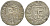 Польша, Торунь 1 шиллинг (шеляг) 1447-1492 Казимир IV династия Ягеллонов (1442-1495), вес 1,41 гр. Marienburg 8901 серебро 1517-413