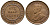 АВСТРАЛИЯ 1/2 ПЕННИ 1927 ГЕОРГ V KM 22 бронза 4384-223