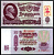 Приднестровье 25 рублей 1961 (1994) с маркой Pick 3  бумага  UNC (пресс) 7218-59-3-2