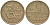 Франция 10 франков 1976 тип Матье KM 940, Le Franc 365.7-8 никель латунь 106-255