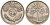 Ирак 50 филсов 1969 АН1388, три пальмы KM 128 медно-никель 4589-1212