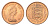 Джерси 1/2 нового пенни 1971 Елизавета II (1952-2022) KM 29 бронза UNC 4702-669