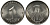 ГДР 1 пфенниг 1953 A KM 5 алюминий UNC 4127-615