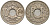 Франция 10 сантимов 1920 KM 866a, Le Franc 138.3 медно-никель 4143-854