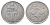 Новая Каледония 2 франка 1977 птица кагу, (IEOM) KM 14, Schoen 11, Lec 58 алюминий 210-931