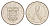 Панама 1/4 бальбоа (25 сентесимо) 2008 Рак молочной железы KM 137 медь плакированная медно-никелем UNC 4642-717