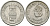 Индия 5 рупий 1995 50 лет FAO KM 157 медно-никель 95-123