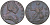 Великобритания 1/2 пенни 1775 Георг III (1760-1820) KM 601, Spink 3774 медь 4590-813