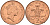 Великобритания 2 пенса 1992 Елизавета II (1952-2022) KM 936, Spink 4376 бронза 4116-746