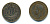 Великобритания 1/2 пенни 1945 Георг VI (1936-1952) KM 844, Spink 4115 бронза 540-441