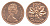 Канада 1 цент 1965 Елизавета II (1952-2022), кленовый лист KM 59 бронза PROOF-LIKE (BU) 4639-327