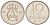Швеция 10 эре 1970 Густав VI Адольф (1950-1973) KM 835 медно-никель UNC 4585-421