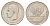 Греция 2 драхмы 1971 Константин II (1966-1973), чёрные полковники KM 99 медно-никель UNC 4670-136