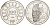 Франция 100 франков - 15 экю 1992 Жан Монне KM 1012 серебро  PROOF 02-127-43