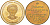 НИДЕРЛАНДЫ МЕДАЛЬ 1980 ЮЛИАННА, 39 мм латунь PROOF 118-431