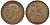 Великобритания 1 пенни 1920 Георг V (1910-1936) KM 810, Spink 4051 бронза 4123-1125