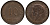 Люксембург 10 сантимов 1930 Шарлотта (1918-1964) KM 41 бронза 4538-733