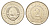 Югославия 2 динара 1980  KM 57 медь цинк никель  UNC  4660-513
