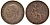 Великобритания 1 пенни 1934 Георг V (1910-1936) KM 838, Spink 4055 бронза 4123-1036