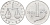 Италия 1 лира 1955 R, весы KM 91 алюминий  UNC  4594-743