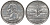 США 25 центов (квотер) 2007 D, серия штаты США, Юта KM 400 медь плакированная медно-никелем 4541-327