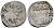 ВЕЛИКОЕ КНЯЖЕСТВО МОСКОВСКОЕ ДЕНГА 1535 - 1547 ИВАН IV ВАСИЛЬЕВИЧ, МОСКОВСКИЙ МОНЕТНЫЙ ДВОР, 0,36 ГР ГиК №48 серебро 262-1155