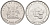 Уганда 100 шиллингов 2004 серия лунный календарь, год тигра KM 140 сталь UNC M58-01