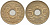ФРАНЦИЯ 5 САНТИМОВ 1936 ТИП ЛИНДАЙЁ KM 875, LE FRANC 122.19 медно-никель 105-369