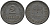 Венгрия 2 филлера 1943 BP KM 519 цинк 4174-916