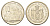 Сербия 10 динаров 2011 редкий год KM 57 медь цинк никель UNC 4182-533