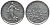 Франция 5 франков 1993 сеятель KM 926a.1, Le Franc 341.27 никель плакированный медно-никелем 4123-523
