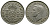 Великобритания 2 шиллинга (флорин) 1950 Георг VI (1936-1952) KM 878, Spink 4107 медно-никель 4607-715