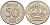 Швеция 50 эре 1953 TS, Густав VI Адольф (1950-1973) KM 825 серебро 4148-925