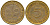 ФРГ 5 пфеннигов 1988 F J.382, KM 107 сталь плакированная латунью    4598-1056