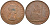 Великобритания 1 пенни 1967 Елизавета II (1952-2022) KM 897, Spink 4157 бронза 4574-323