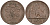 Бельгия 2 сантима 1863 BELGES KM 4.2 медь 4586-455