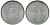 ФРГ 1 МАРКА 1972 F KM 110, J. 385 медно-никель aUNC 72-826