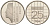 Нидерланды 25 центов 1986 Беатрикс (1980-2013) KM 204 никель UNC 4588-868