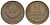 СССР 1 копейка 1987 Y 126a, Schon 75a латунь 4580-145