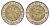 Гана 100 седи 1997 KM 32 биметалл 4642-144