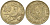Кипр 20 центов 1983 птичка KM 57.1 никель латунь 4140-646