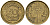 Франция 50 сантимов 1932 KM 894.1, Le Franc 192.15 алюминиевая бронза 4596-754