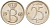 Бельгия 25 сантимов 1968 Belgie, Бодуэн I (1951-1993) KM 154.1 медно-никель 214-146